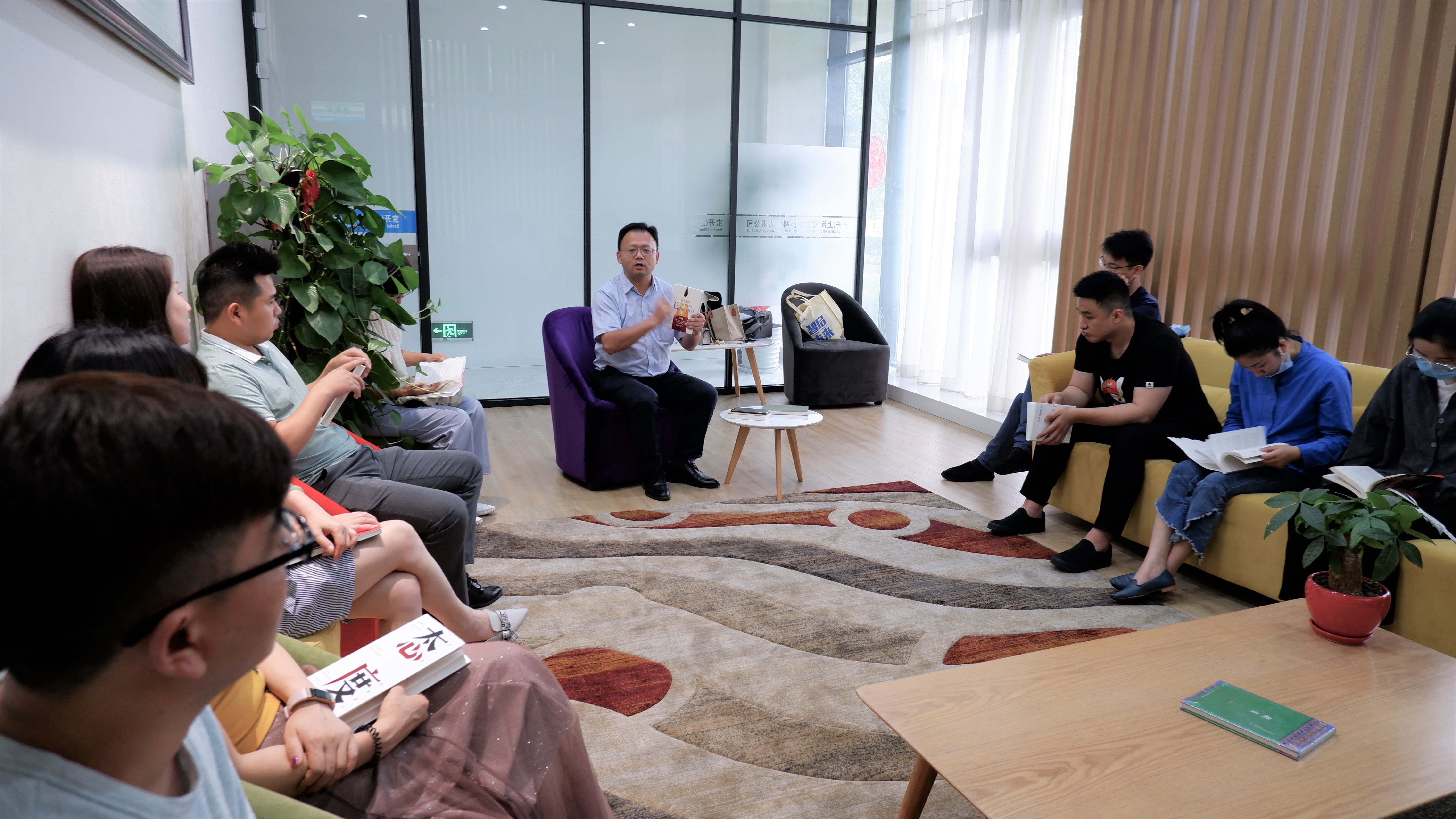 感受文字之美，共享阅读之乐 | 宝开与燎申智城共同举办成长专场读书活动