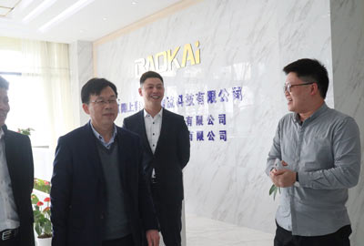 新闻 | 湖州市长兴县政府领导一行莅临宝开参观考察