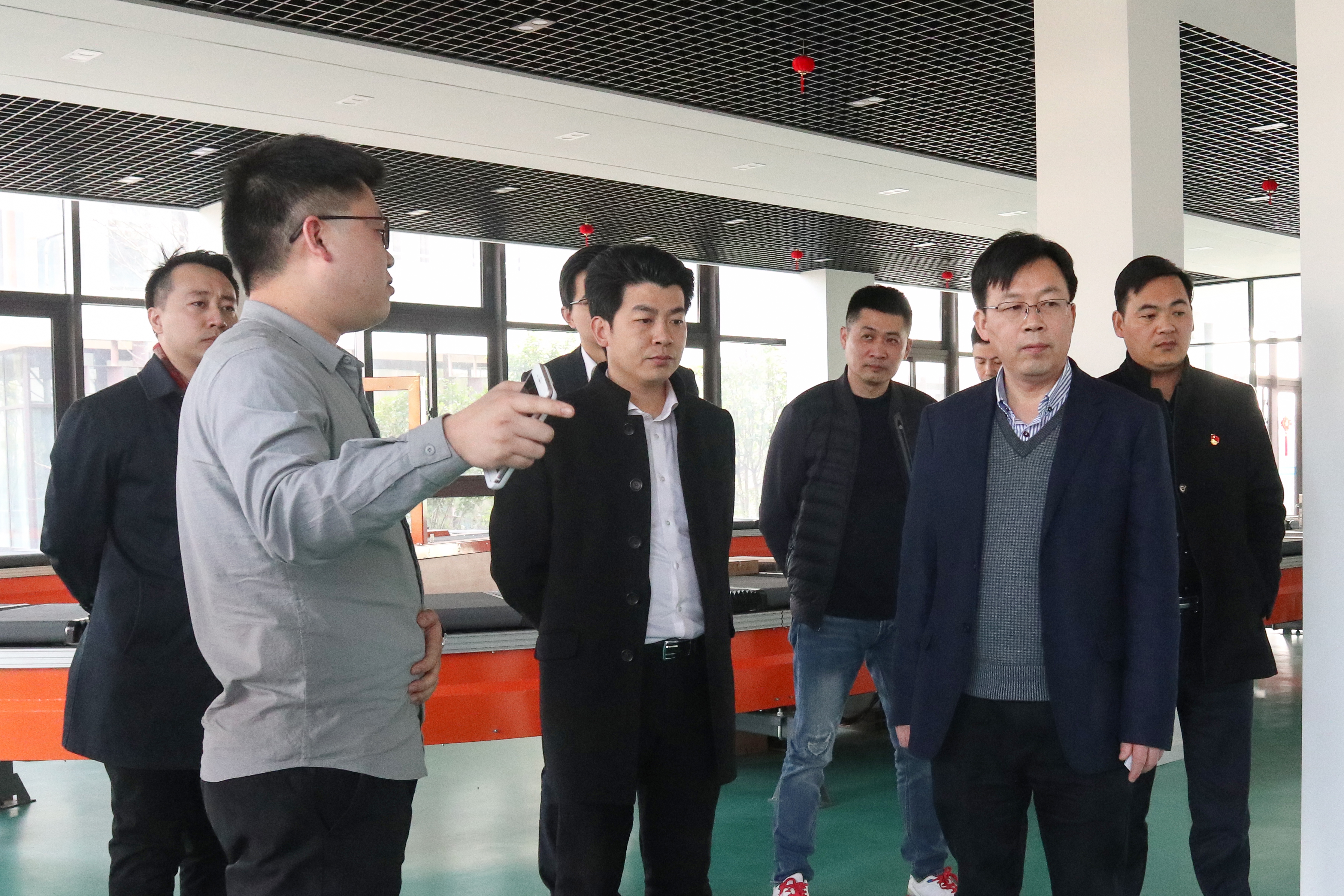 新闻 | 湖州市长兴县政府领导一行莅临宝开参观考察