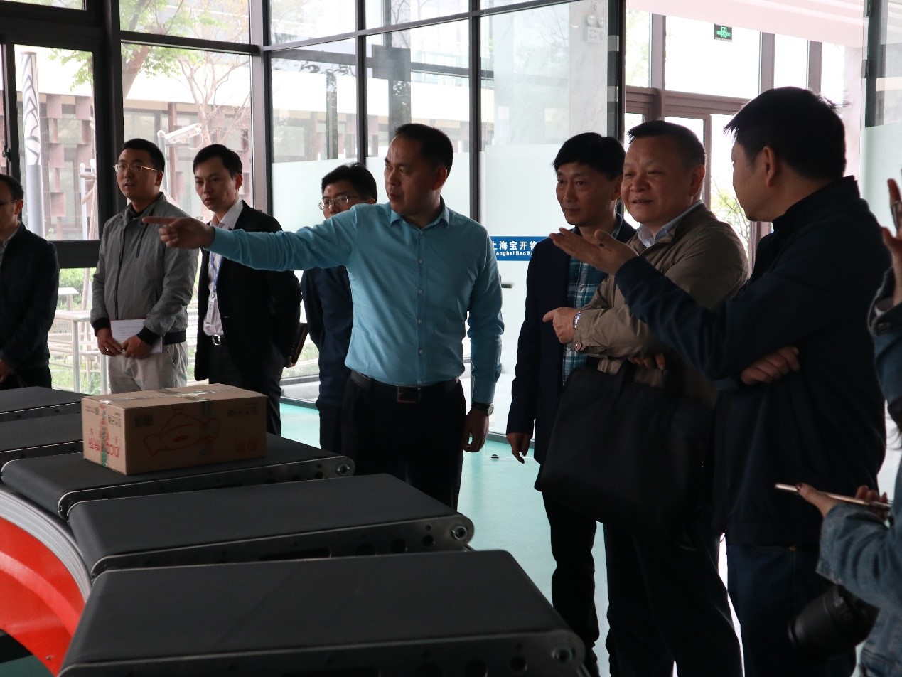 新闻 | 云南省委办公厅、闵行区委办公室、闵行区吴泾镇党委领导莅临上海宝开考察调研