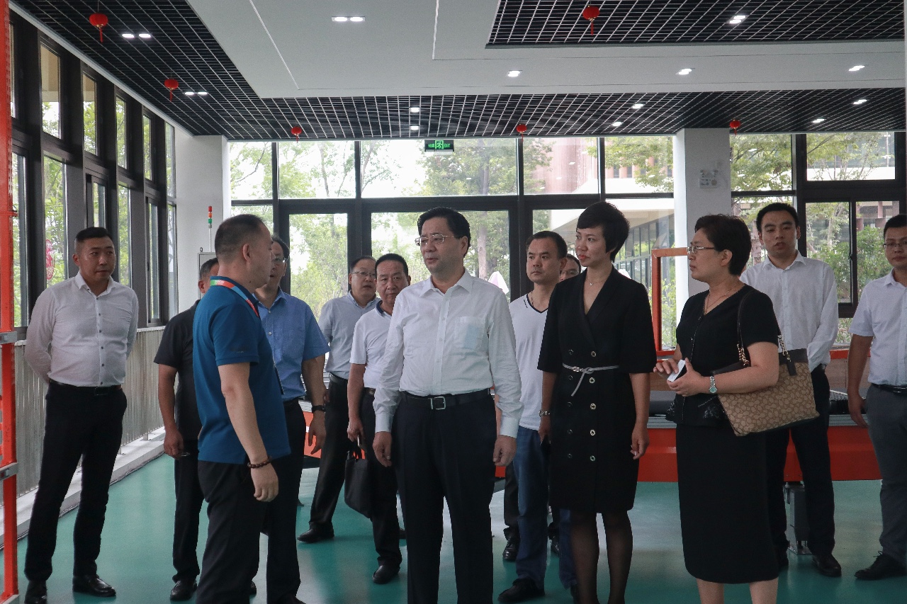 快讯 | 河北省工信厅、石家庄市委市政府领导莅临宝开智能参观考察